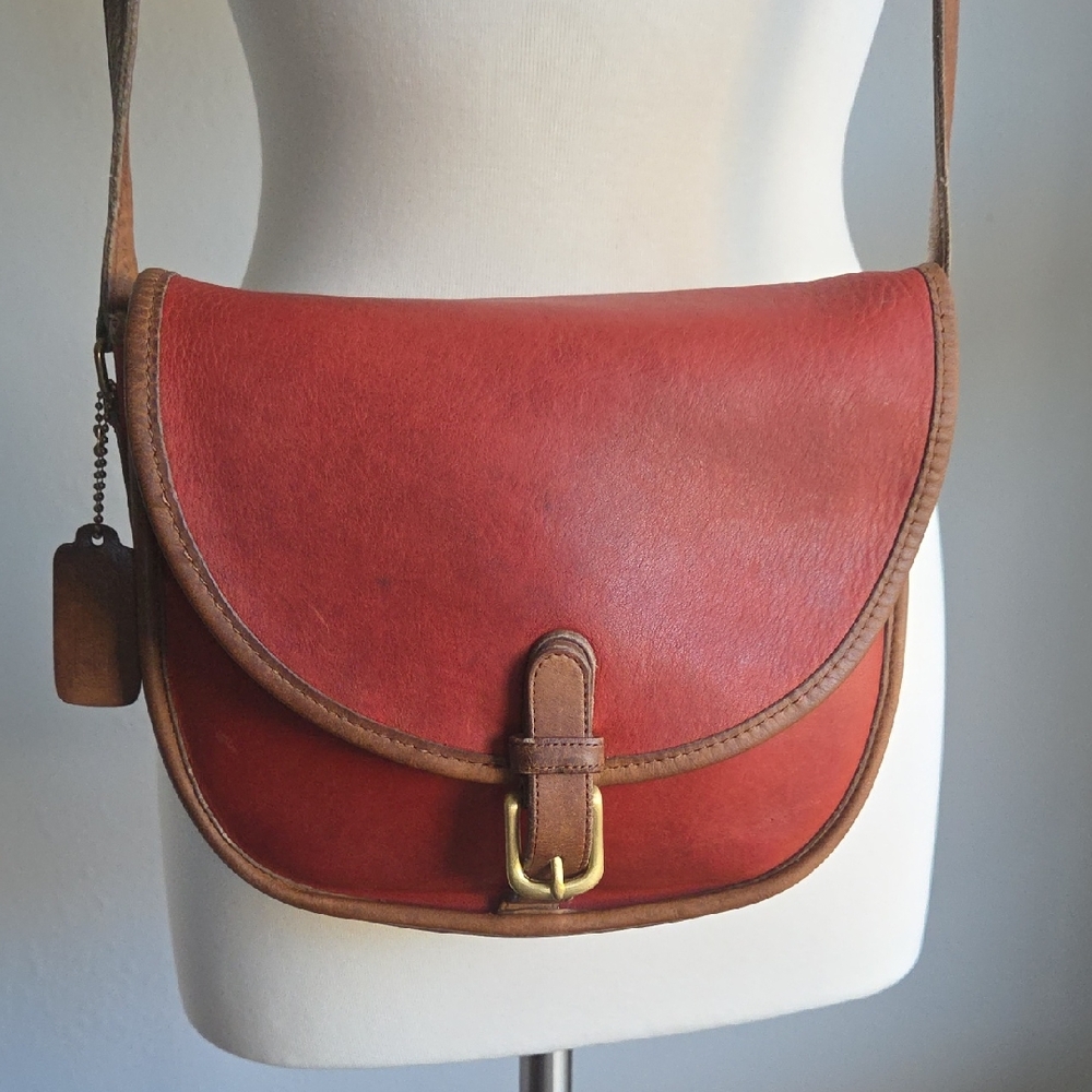 Rare Vintage COACH Spectator Riding Crossbody Leather Bag #6750